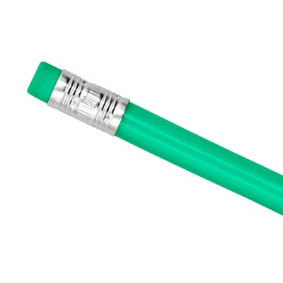 Elastyczny ołówek | Like z nadrukiem Twojego logo, materiał: pvc, kolor: zielony Elastyczny ołówek | Like z nadrukiem Twojego logo, materiał: pvc, kolor: zielony