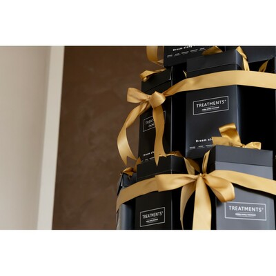 Zestaw prezentowy Home & Body DeLuxe TREATMENTS z nadrukiem Twojego logo, materiał: metal, plastik, karton, kolor: brązowy Zestaw prezentowy Home & Body DeLuxe TREATMENTS z nadrukiem Twojego logo, materiał: metal, plastik, karton, kolor: brązowy