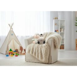 Pluszowa krowa | Zigeta z nadrukiem Twojego logo, materiał: plusz, kolor: czarno-biały