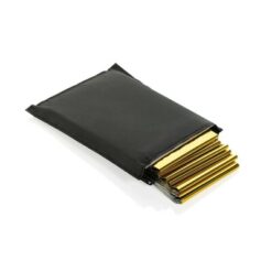 Koc ratunkowy, termoizolacyjny VINGA Solra z nadrukiem Twojego logo, materiał: rpet, kolor: black