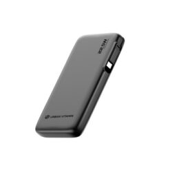 Power bank 10000 mAh Urban Vitamin Emeryville z nadrukiem Twojego logo, kolor: black