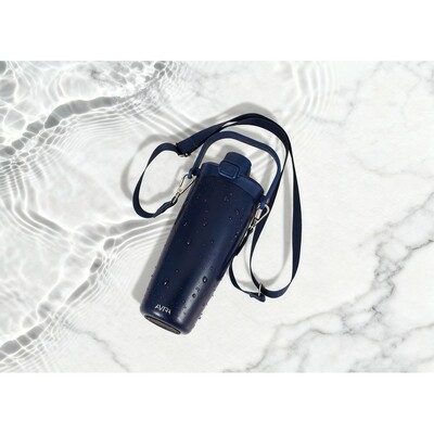 Kubek termiczny 600 ml Avira Ayala z nadrukiem Twojego logo, materiał: pp, stal nierdzewna, stal, kolor: navy Kubek termiczny 600 ml Avira Ayala z nadrukiem Twojego logo, materiał: pp, stal nierdzewna, stal, kolor: navy