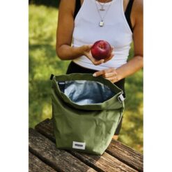Torba termoizloacyjna Black+Blum z nadrukiem Twojego logo, materiał: rpet, kolor: moss