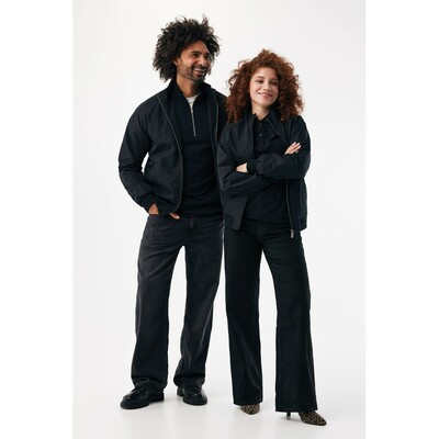 Kurtka IQONIQ Odin z nadrukiem Twojego logo, materiał: poliester, kolor: black Kurtka IQONIQ Odin z nadrukiem Twojego logo, materiał: poliester, kolor: black