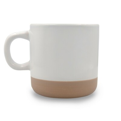 Kubek ceramiczny 340 ml | Aato z nadrukiem Twojego logo, materiał: ceramika, kolor: biały Kubek ceramiczny 340 ml | Aato z nadrukiem Twojego logo, materiał: ceramika, kolor: biały