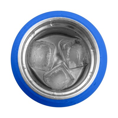 Butelka termiczna 530 ml Air Gifts | Almaide z nadrukiem Twojego logo, materiał: plastik, stal nierdzewna, stal, kolor: niebieski Butelka termiczna 530 ml Air Gifts | Almaide z nadrukiem Twojego logo, materiał: plastik, stal nierdzewna, stal, kolor: niebieski