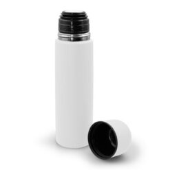 Termos 500 ml | Olympe z nadrukiem Twojego logo, materiał: stal nierdzewna, stal, kolor: biały