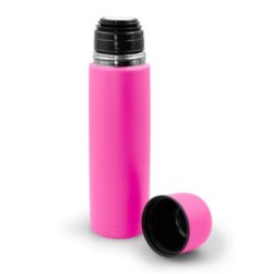 Termos 500 ml | Olympe z nadrukiem Twojego logo, materiał: stal nierdzewna, stal, kolor: różowy