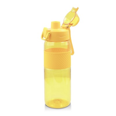 Butelka sportowa 850 ml Air Gifts |Flore z nadrukiem Twojego logo, materiał: plastik, pp, pc, tritan, kolor: żółty Butelka sportowa 850 ml Air Gifts |Flore z nadrukiem Twojego logo, materiał: plastik, pp, pc, tritan, kolor: żółty