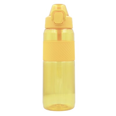 Butelka sportowa 850 ml Air Gifts |Flore z nadrukiem Twojego logo, materiał: plastik, pp, pc, tritan, kolor: żółty Butelka sportowa 850 ml Air Gifts |Flore z nadrukiem Twojego logo, materiał: plastik, pp, pc, tritan, kolor: żółty