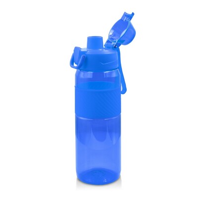 Butelka sportowa 850 ml Air Gifts |Flore z nadrukiem Twojego logo, materiał: plastik, pp, pc, tritan, kolor: niebieski Butelka sportowa 850 ml Air Gifts |Flore z nadrukiem Twojego logo, materiał: plastik, pp, pc, tritan, kolor: niebieski