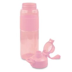 Butelka sportowa 850 ml  Air Gifts |Flore z nadrukiem Twojego logo, materiał: plastik, pp, pc, tritan, kolor: różowy