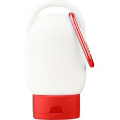 Balsam do opalania z nadrukiem Twojego logo, materiał: aluminium, pp, pe, kolor: czerwony