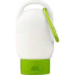 Balsam do opalania z nadrukiem Twojego logo, materiał: aluminium, pp, pe, kolor: limonkowy