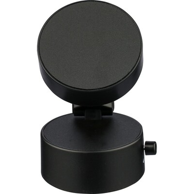 Stojak na telefon z nadrukiem Twojego logo, materiał: plastik, kolor: czarny Stojak na telefon z nadrukiem Twojego logo, materiał: plastik, kolor: czarny