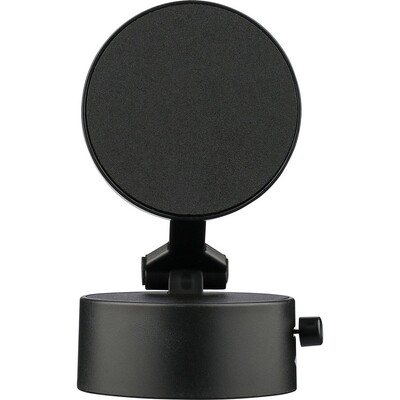 Stojak na telefon z nadrukiem Twojego logo, materiał: plastik, kolor: czarny Stojak na telefon z nadrukiem Twojego logo, materiał: plastik, kolor: czarny