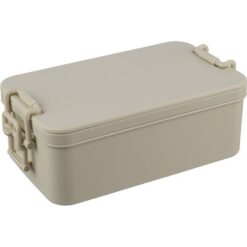 Pudełko śniadaniowe 2,2l z nadrukiem Twojego logo, materiał: pp, kolor: beżowy