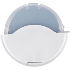 Nóż do pizzy z nadrukiem Twojego logo, materiał: plastik, pp, stal nierdzewna, stal, kolor: biały