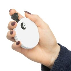 Otwieracz do butelek z nadrukiem Twojego logo, materiał: plastik, kolor: czarno-biały