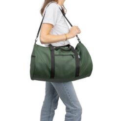 Torba sportowa, podróżna z nadrukiem Twojego logo, materiał: rpet, kolor: zielony