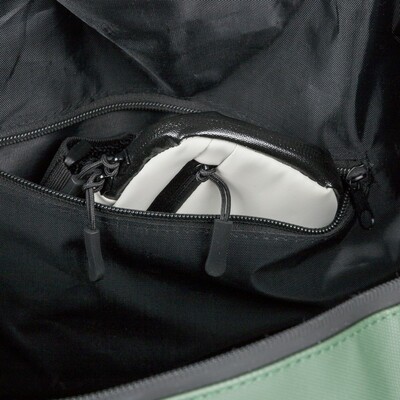 Torba sportowa, podróżna z nadrukiem Twojego logo, materiał: rpet, kolor: zielony Torba sportowa, podróżna z nadrukiem Twojego logo, materiał: rpet, kolor: zielony