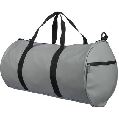 Torba sportowa, podróżna z nadrukiem Twojego logo, materiał: rpet, kolor: szary Torba sportowa, podróżna z nadrukiem Twojego logo, materiał: rpet, kolor: szary