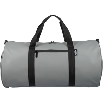 Torba sportowa, podróżna z nadrukiem Twojego logo, materiał: rpet, kolor: szary Torba sportowa, podróżna z nadrukiem Twojego logo, materiał: rpet, kolor: szary