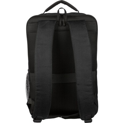 Plecak na laptopa 15" z nadrukiem Twojego logo, materiał: metal, plastik, poliester, pianka, epe, kolor: czarny Plecak na laptopa 15" z nadrukiem Twojego logo, materiał: metal, plastik, poliester, pianka, epe, kolor: czarny