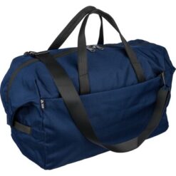 Torba sportowa, podróżna z nadrukiem Twojego logo, materiał: metal, plastik, poliester, bawełna, kolor: niebieski