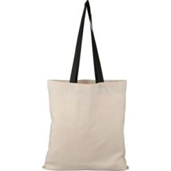 Torba na zakupy z nadrukiem Twojego logo, materiał: bawełna, kolor: czarny