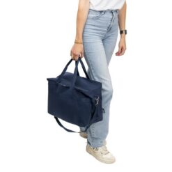 Torba termoizolacyjna z nadrukiem Twojego logo, materiał: aluminium, rpet, polibawełna, kolor: niebieski