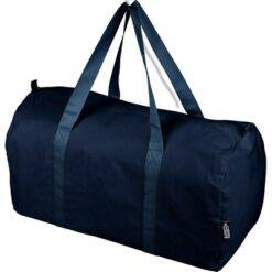 Torba sportowa, podróżna z nadrukiem Twojego logo, materiał: poliester, rpet, polibawełna, kolor: niebieski