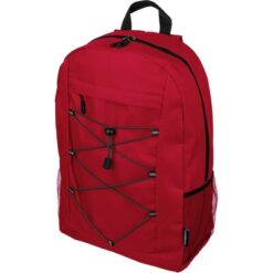 Plecak podróżny z nadrukiem Twojego logo, materiał: poliester, rpet, spandex, kolor: czerwony