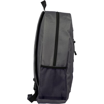 Plecak podróżny z nadrukiem Twojego logo, materiał: poliester, rpet, spandex, kolor: szary Plecak podróżny z nadrukiem Twojego logo, materiał: poliester, rpet, spandex, kolor: szary