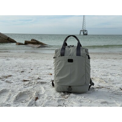 Torba podróżna BrandCharger Hauler z nadrukiem Twojego logo, materiał: nylon, kolor: szary Torba podróżna BrandCharger Hauler z nadrukiem Twojego logo, materiał: nylon, kolor: szary