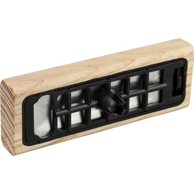 Odświeżacz do samochodu z nadrukiem Twojego logo, materiał: drewno, kolor: brązowy Odświeżacz do samochodu z nadrukiem Twojego logo, materiał: drewno, kolor: brązowy