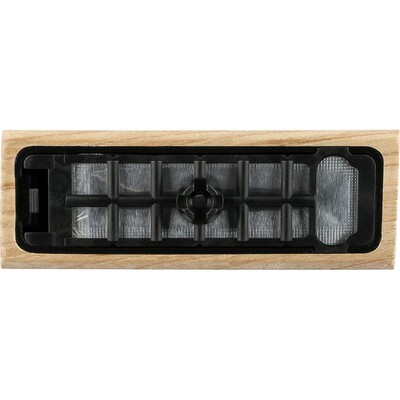 Odświeżacz do samochodu z nadrukiem Twojego logo, materiał: drewno, kolor: brązowy Odświeżacz do samochodu z nadrukiem Twojego logo, materiał: drewno, kolor: brązowy