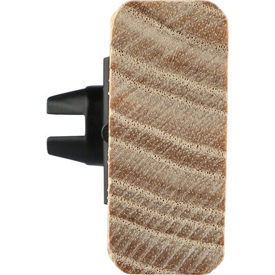 Odświeżacz do samochodu z nadrukiem Twojego logo, materiał: drewno, kolor: brązowy Odświeżacz do samochodu z nadrukiem Twojego logo, materiał: drewno, kolor: brązowy