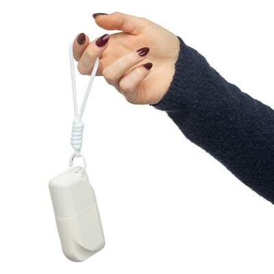 Balsam do ust z nadrukiem Twojego logo, materiał: pp, kolor: biały Balsam do ust z nadrukiem Twojego logo, materiał: pp, kolor: biały