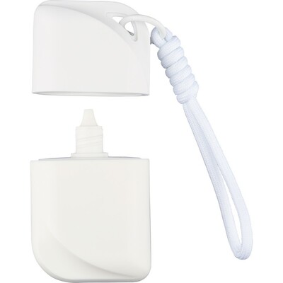 Balsam do ust z nadrukiem Twojego logo, materiał: pp, kolor: biały Balsam do ust z nadrukiem Twojego logo, materiał: pp, kolor: biały