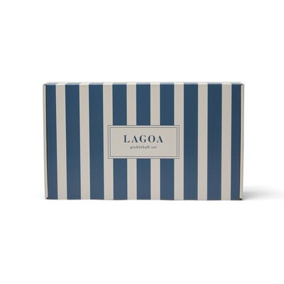Zestaw do gry Pickleball VINGA Lagoa z nadrukiem Twojego logo, materiał: pu, drewno, kolor: navy, white Zestaw do gry Pickleball VINGA Lagoa z nadrukiem Twojego logo, materiał: pu, drewno, kolor: navy, white