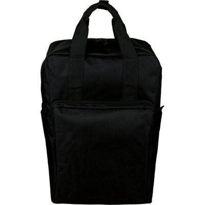 Plecak z nadrukiem Twojego logo, materiał: poliester, kolor: czarny Plecak z nadrukiem Twojego logo, materiał: poliester, kolor: czarny