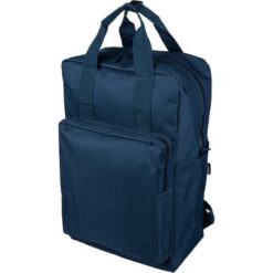 Plecak z nadrukiem Twojego logo, materiał: poliester, kolor: niebieski