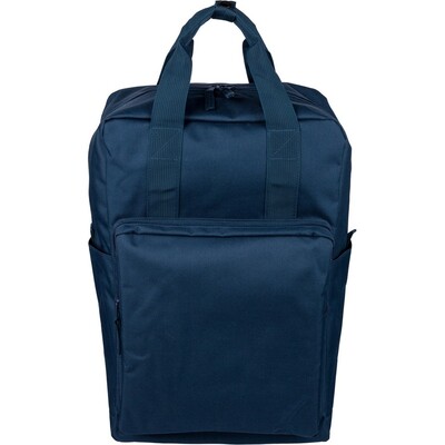 Plecak z nadrukiem Twojego logo, materiał: poliester, kolor: niebieski Plecak z nadrukiem Twojego logo, materiał: poliester, kolor: niebieski