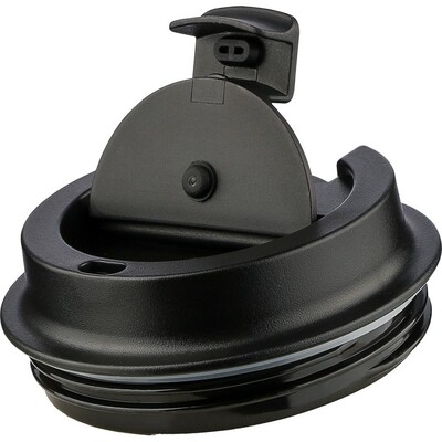 Kubek termiczny 400 ml z nadrukiem Twojego logo, materiał: pp, stal nierdzewna, silikon, stal, kolor: zielony Kubek termiczny 400 ml z nadrukiem Twojego logo, materiał: pp, stal nierdzewna, silikon, stal, kolor: zielony