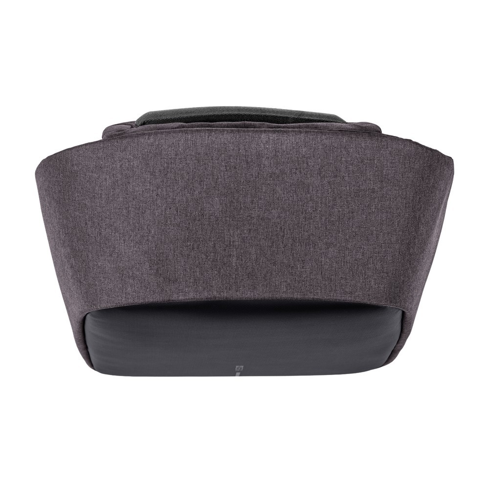 Bobby Hero XL plecak chroniący przed kieszonkowcami z nadrukiem Twojego logo, materiał: pu, rpet, kolor: szary Bobby Hero XL plecak chroniący przed kieszonkowcami z nadrukiem Twojego logo, materiał: pu, rpet, kolor: szary