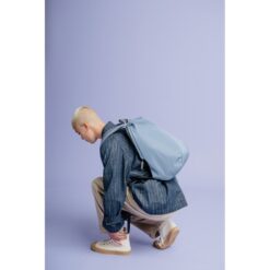 Bobby Soft plecak chroniący przed kieszonkowcami z nadrukiem Twojego logo, materiał: poliester, rpet, kolor: blue, grey