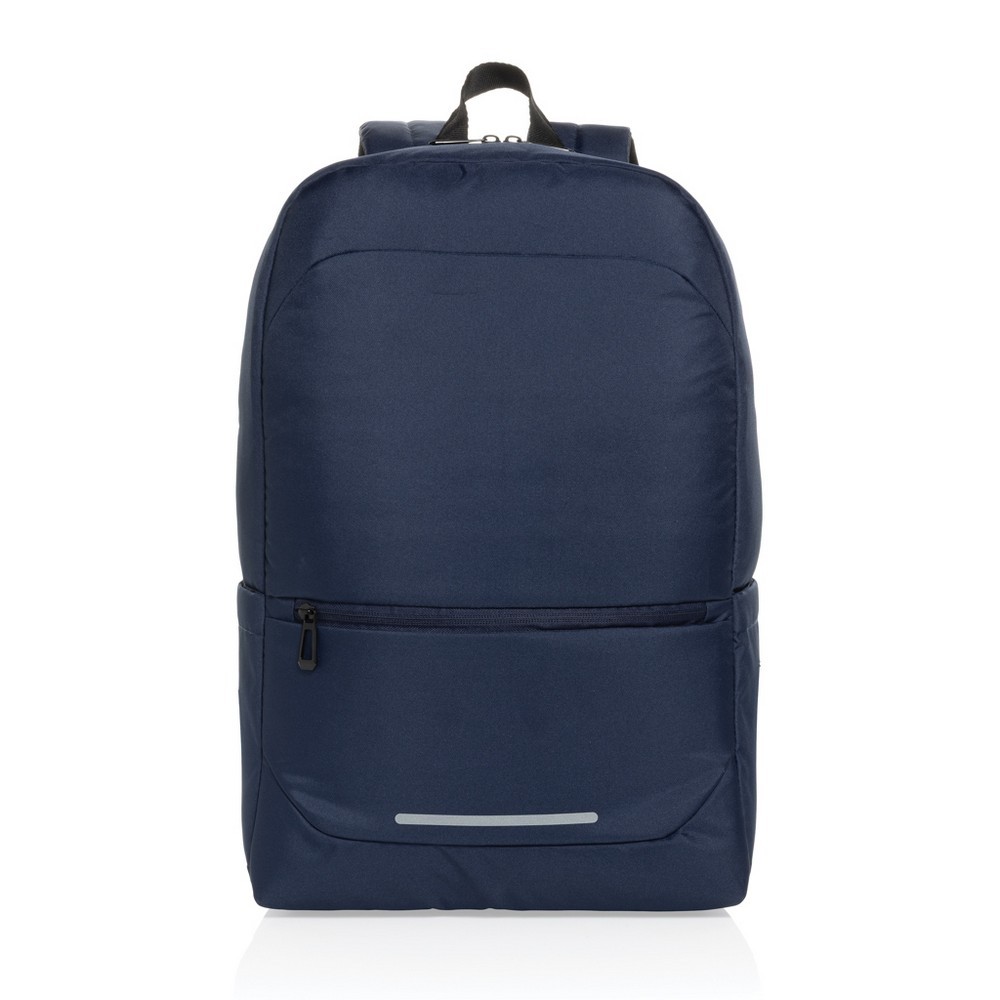 Plecak na laptopa 15,6" CityPack Aware™ RPET z nadrukiem Twojego logo, materiał: rpet, kolor: granatowy Plecak na laptopa 15,6" CityPack Aware™ RPET z nadrukiem Twojego logo, materiał: rpet, kolor: granatowy