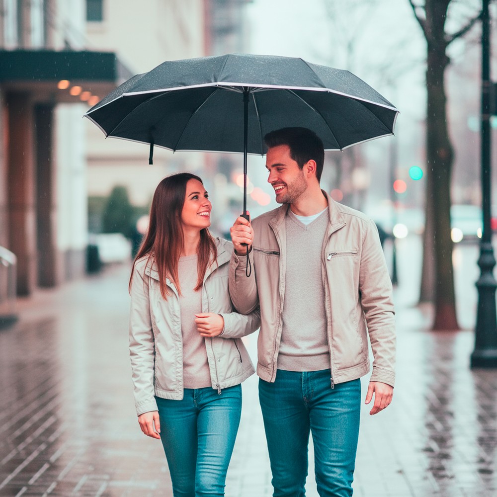 Parasol automatyczny Mauro Conti, składany | Kim z nadrukiem Twojego logo, materiał: metal, pu, włókno szklane, pongee, kolor: czarny Parasol automatyczny Mauro Conti, składany | Kim z nadrukiem Twojego logo, materiał: metal, pu, włókno szklane, pongee, kolor: czarny