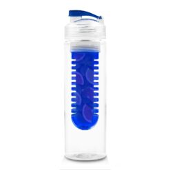 Butelka sportowa 650 ml | Carter z nadrukiem Twojego logo, materiał: ps, tritan, as, kolor: granatowy